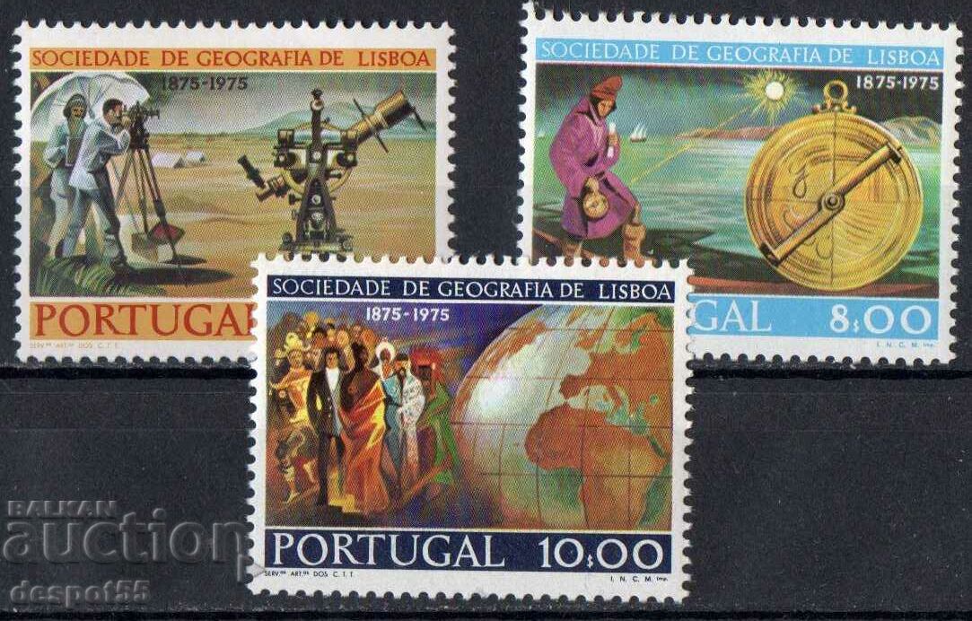 1975. Portugalia. 100 de ani Societatea Geografică din Lisabona.