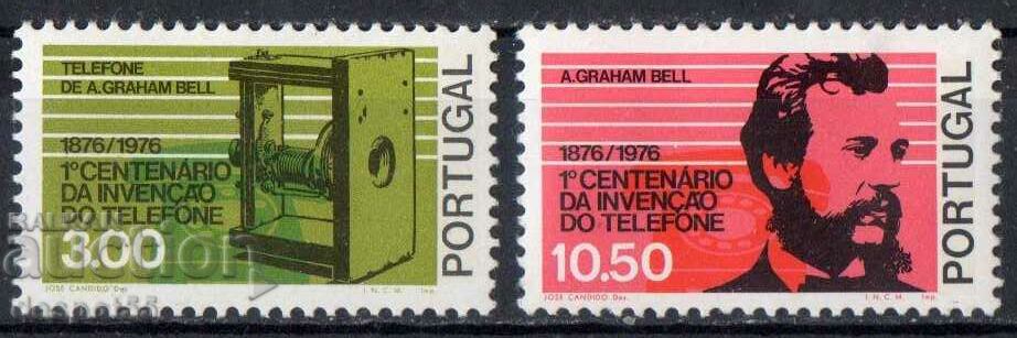 1976. Portugal. The 100th anniversary of the telephone.