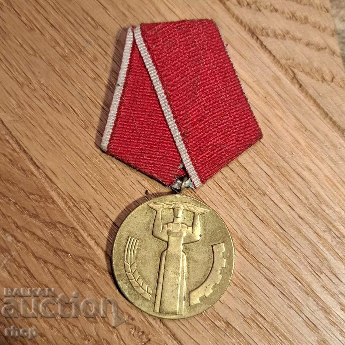 Medal 25 years of people's power 1969 NRB socialism