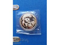 Silver coin "Chinese Panda", 1oz, 2006