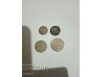 LOT OF COINS - PRINCIPALITY OF BULGARIA - 1888 - 4 PIECES. - BGN 75