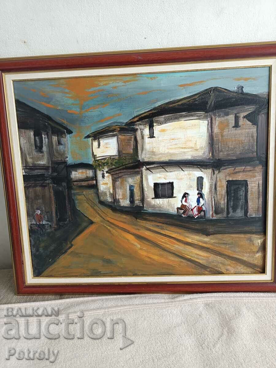 Large oil painting with price 150.00 BGN | € 76.69 Large oil painting with price 150.00 BGN | € 76.69