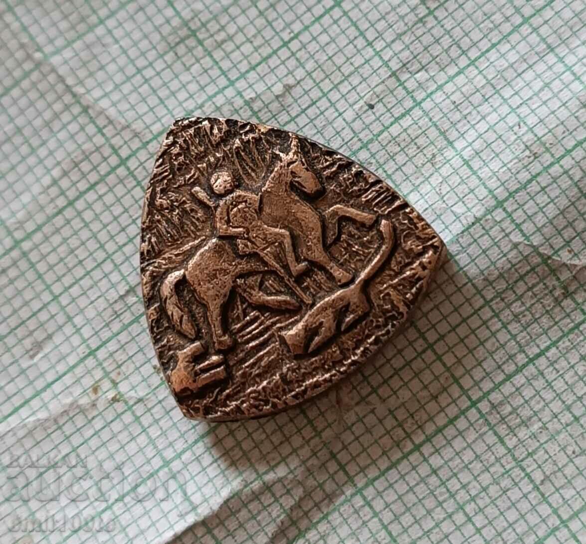 Auction Badge - Hungarian horseman Auction Badge - Hungarian horseman