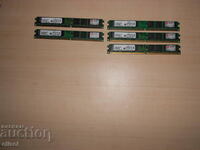 420. Ram DDR2 800 MHz, PC2-6400, 2 Gb, Kingston. Kit 5 bucati. NOU