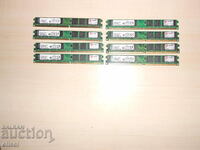 423.Ram DDR2 800 MHz,PC2-6400,2Gb,Kingston. Кит 8 броя. НОВ