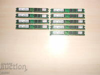 424. Ram DDR2 800 MHz, PC2-6400, 2Gb, Kingston. Kit 9 pieces. NEW