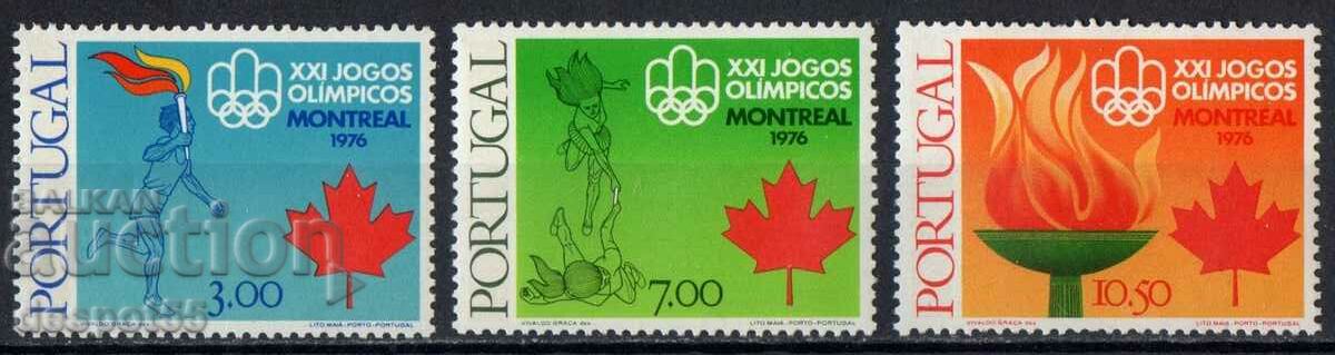 1976. Portugal. Olympic Games - Montreal, Canada.