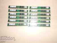 427. Ram DDR2 800 MHz, PC2-6400, 2Gb, Kingston. Kit 12 pieces. NEW
