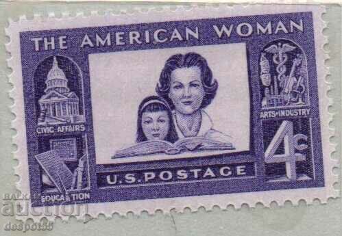 1960. USA. American women.