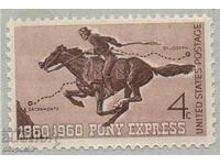 1960. SUA. Pony Express.