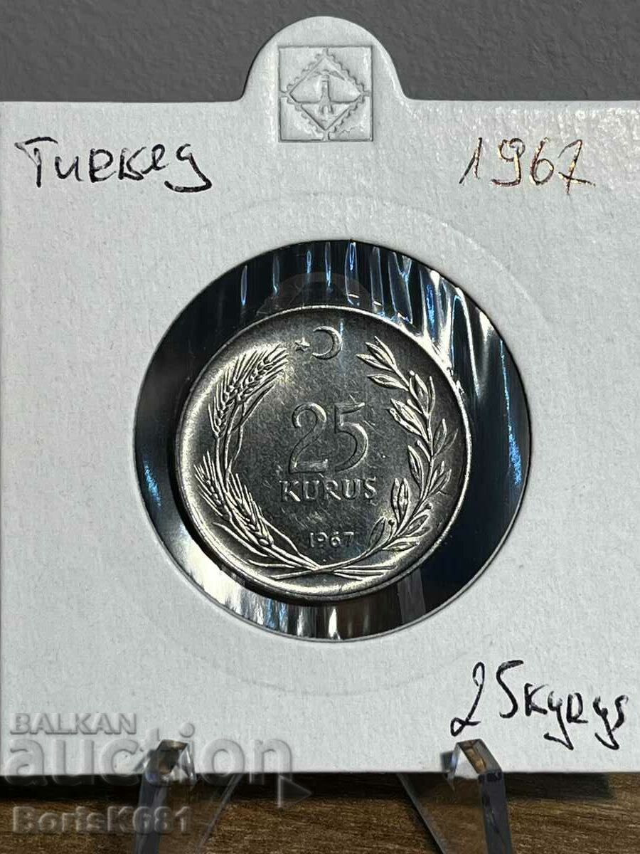 25 Kurush 1967 Turkey