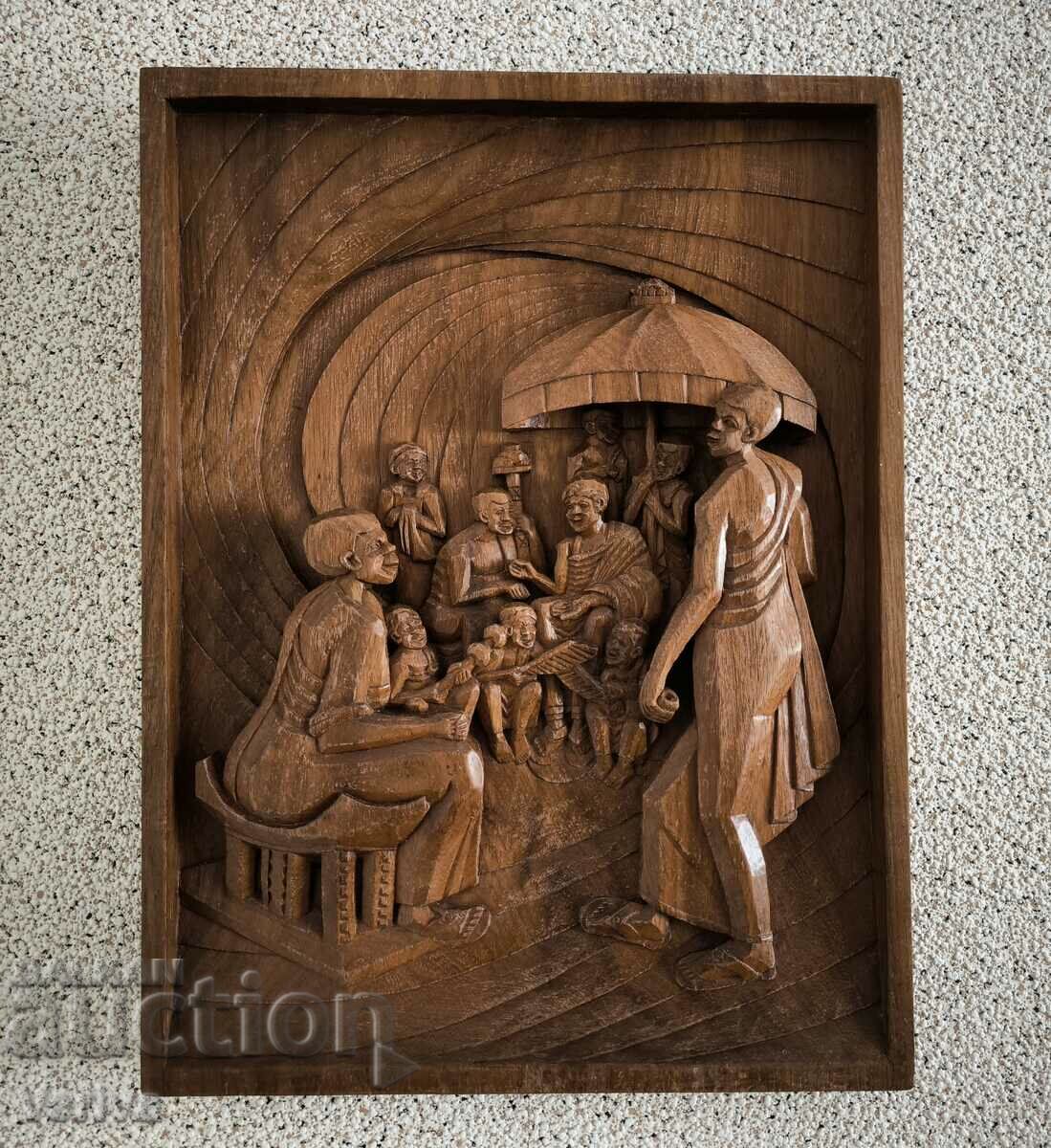 Large and Massive Carving, Handmade