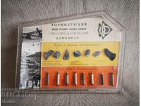 Tipuri de minereu din combinatul metalurgic Gorno - URSS