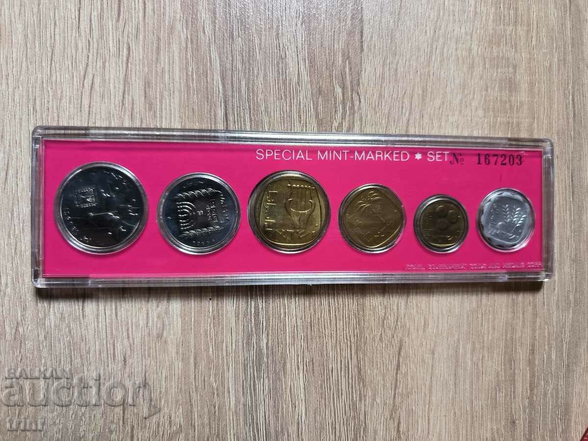 Delivery of Official coin set Israel 1971 Delivery of Official coin set Israel 1971