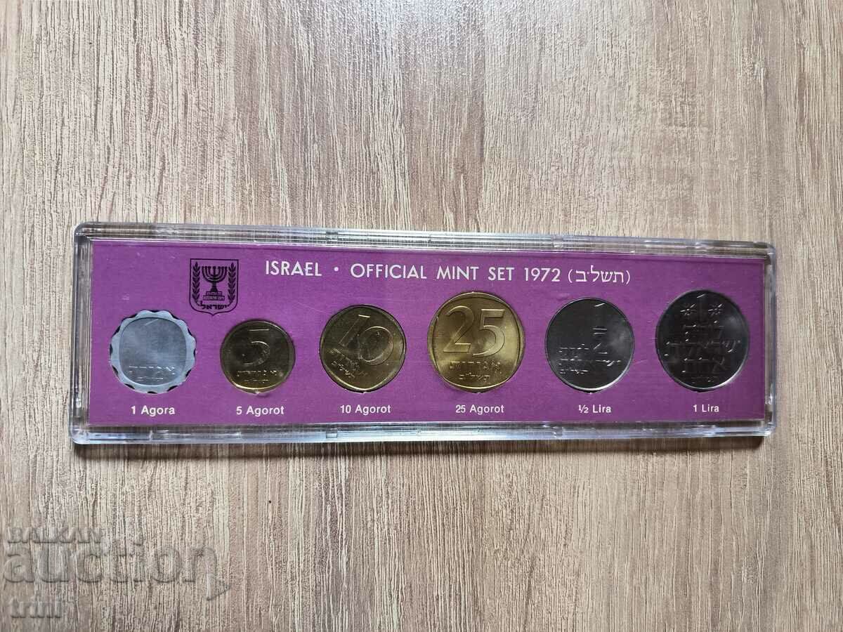 Delivery of Official coin set Israel 1972 Delivery of Official coin set Israel 1972