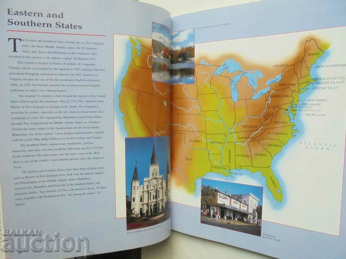Auction  The Illustrated Atlas of the United States - Keith Lye 1997