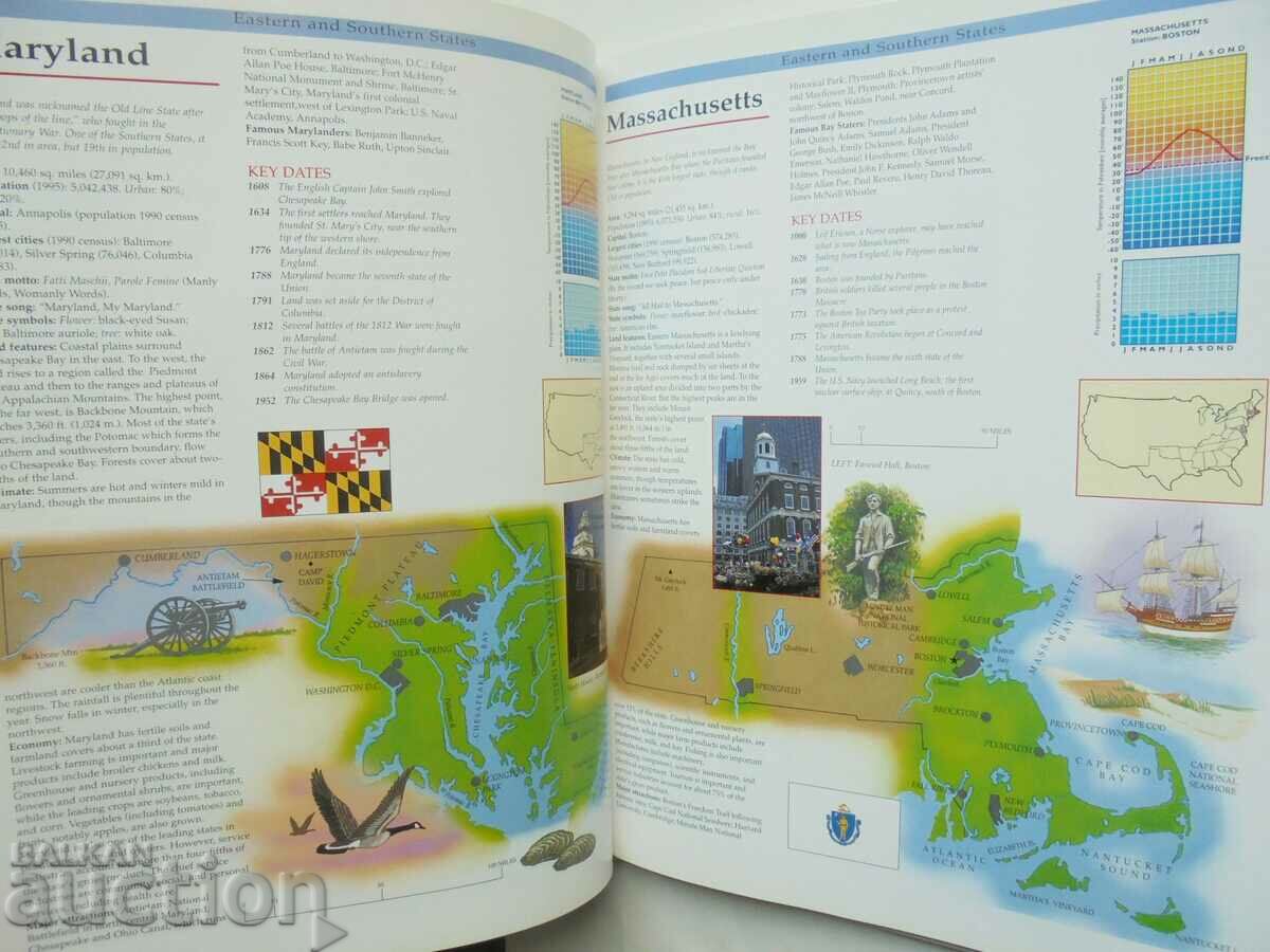 Delivery of The Illustrated Atlas of the United States - Keith Lye 1997