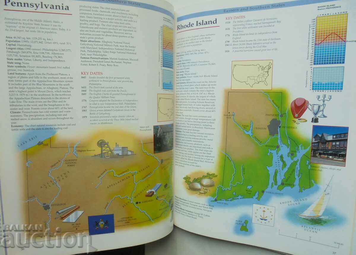 The Illustrated Atlas of the United States - Keith Lye 1997 - 5