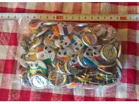 To 100pcs new soccer badges soccer countries