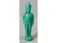Old Russian plasma toy figure soldier 15 cm