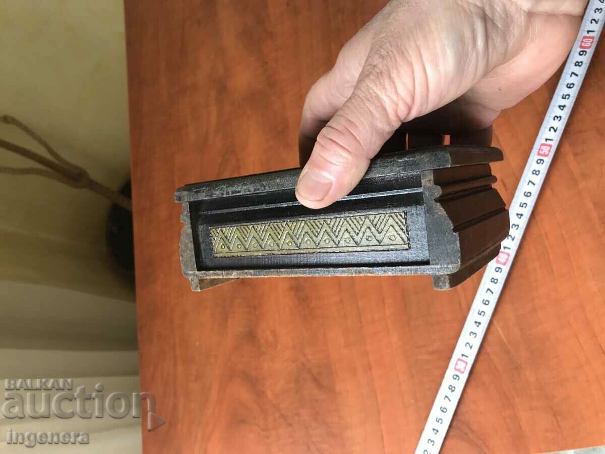 BOX WOOD PYROGRAPH DRAWING ANTIQUE FROM SOCA MOSTRA - 5 BOX WOOD PYROGRAPH DRAWING ANTIQUE FROM SOCA MOSTRA - 5