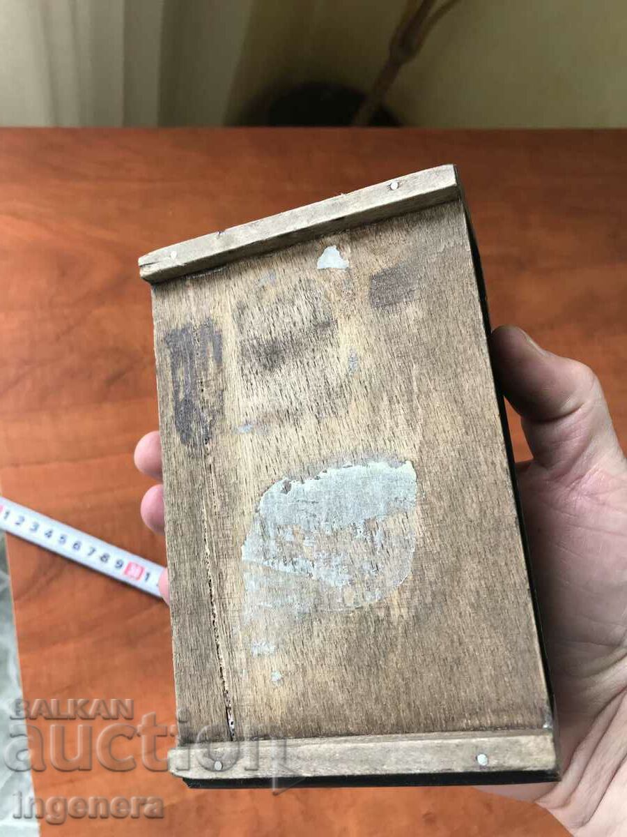 BOX WOOD PYROGRAPH DRAWING ANTIQUE FROM SOCA MOSTRA - 6 BOX WOOD PYROGRAPH DRAWING ANTIQUE FROM SOCA MOSTRA - 6