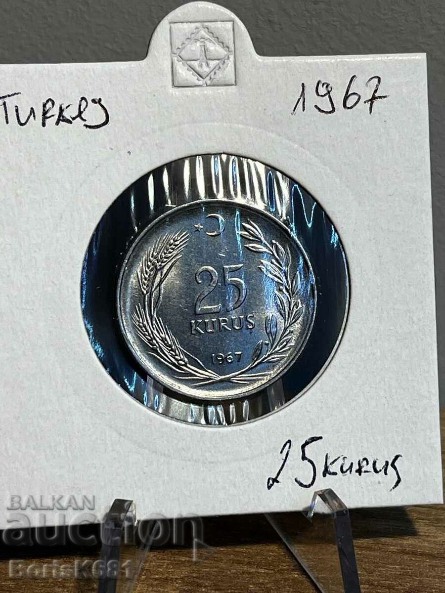 25 Kurush 1967 Turkey