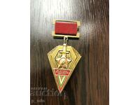 badge - For active Komsomol activity