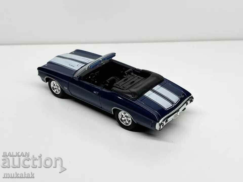 1:43 WELLY Chevrolet Chevelle SS CAR TOY MODEL with price 20.00 BGN | € 10.23 1:43 WELLY Chevrolet Chevelle SS CAR TOY MODEL with price 20.00 BGN | € 10.23