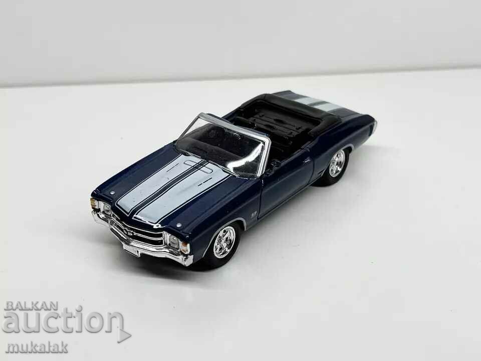 Auction 1:43 WELLY Chevrolet Chevelle SS CAR TOY MODEL Auction 1:43 WELLY Chevrolet Chevelle SS CAR TOY MODEL