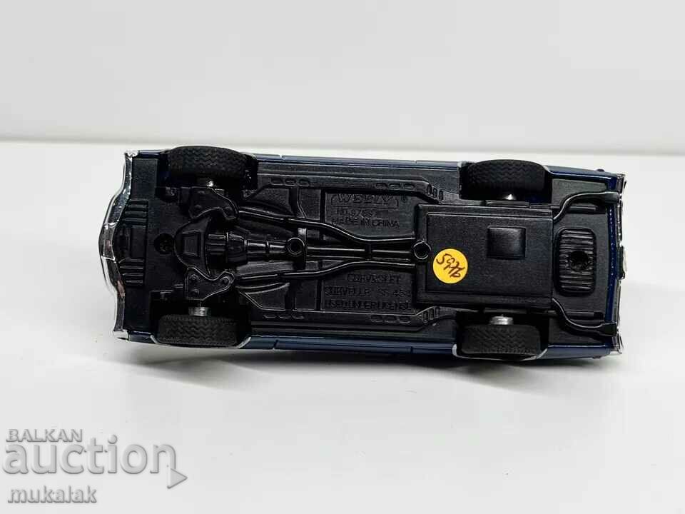 1:43 WELLY Chevrolet Chevelle SS CAR TOY MODEL - 5 1:43 WELLY Chevrolet Chevelle SS CAR TOY MODEL - 5