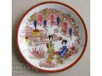 Japanese porcelain saucer 13cm, 1930s, excellent