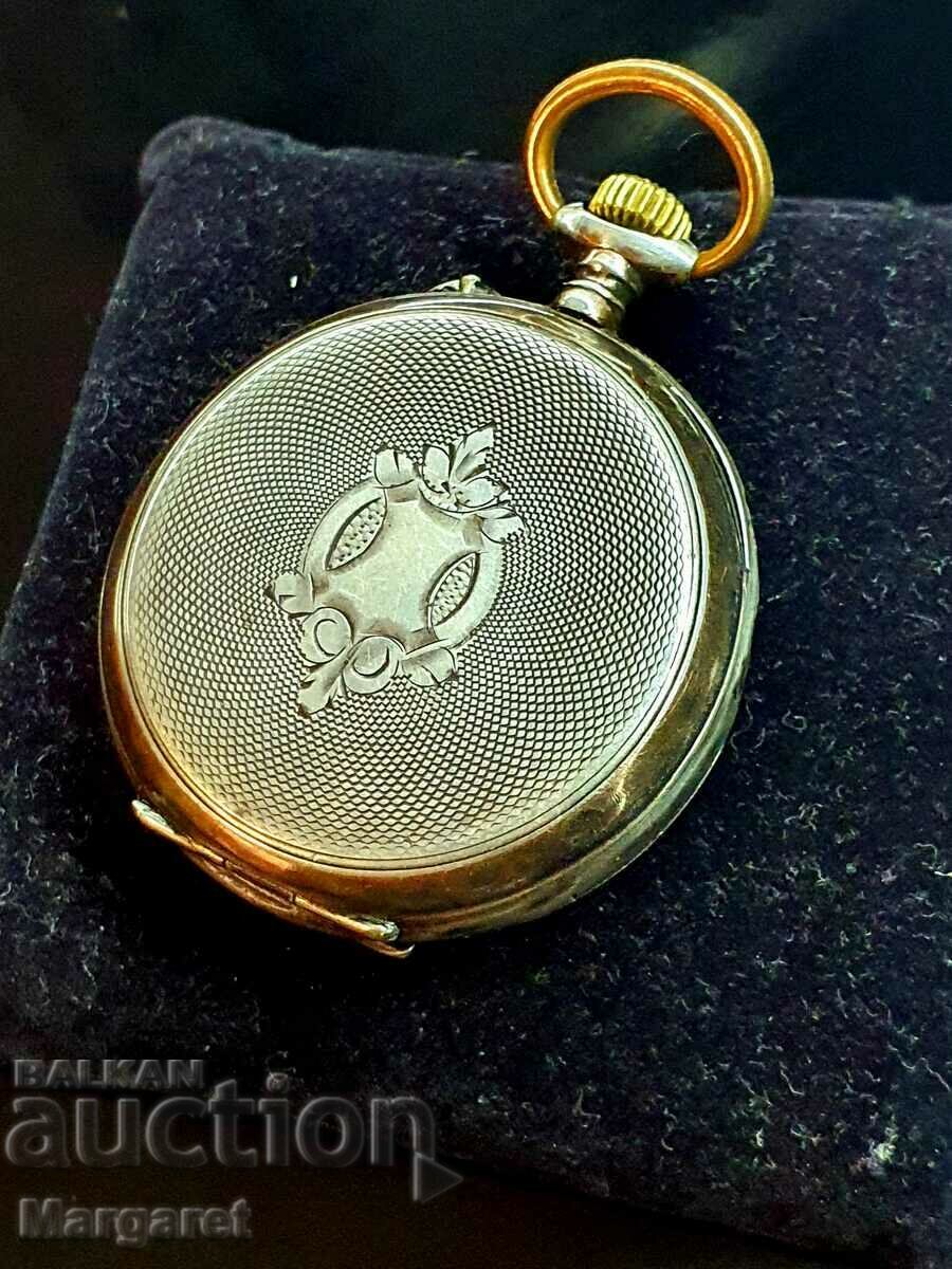 Cylinder pocket watch