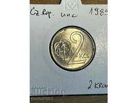 2 Krona 1989 Czech Republic unc
