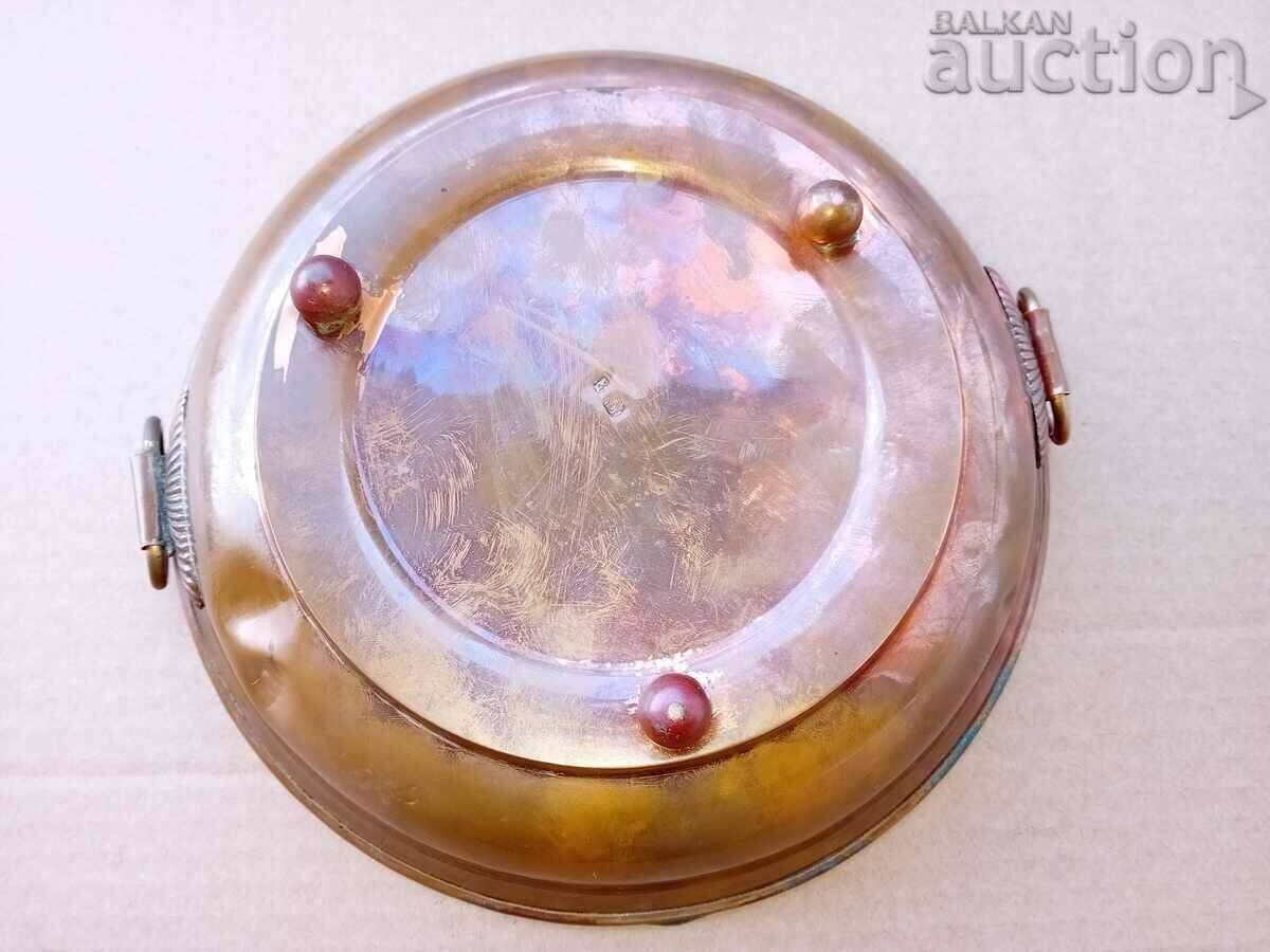 copper water bath vessel for melting chocolate butter - 6 copper water bath vessel for melting chocolate butter - 6