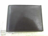 Faux leather wallet