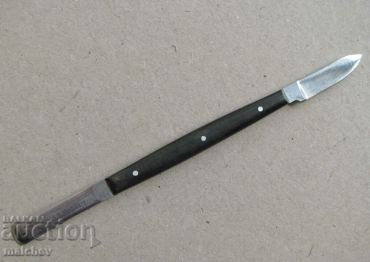 Οδοντιατρικό μαχαίρι μοντελοποίησης Medident 18 cm, διατηρημένο