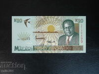 MALAWI 20 KWACHA 1995 NOU UNC