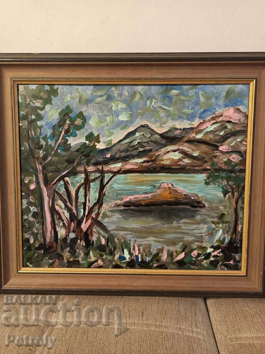 Ελαιογραφία με τιμή 150.00 BGN | € 76.69 Ελαιογραφία με τιμή 150.00 BGN | € 76.69