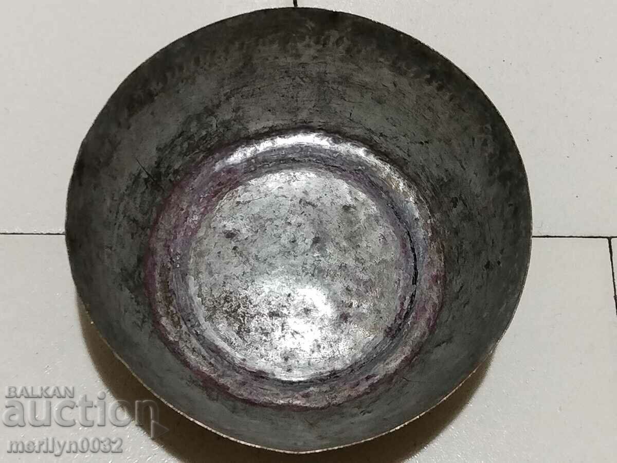 Old tinned bowl sahan panica tas copper vessel copper with price 62.00 BGN | € 31.70 Old tinned bowl sahan panica tas copper vessel copper with price 62.00 BGN | € 31.70