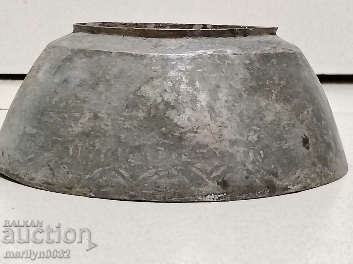 Delivery of Old tinned bowl sahan panica tas copper vessel copper Delivery of Old tinned bowl sahan panica tas copper vessel copper