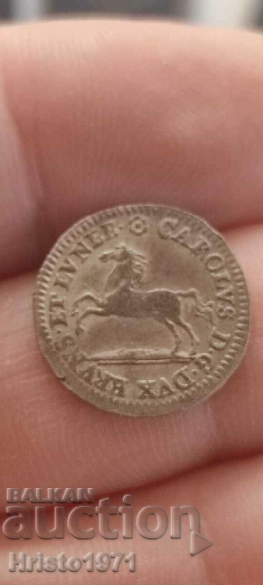Licitație 6 pfenning 1751 Braunschweig