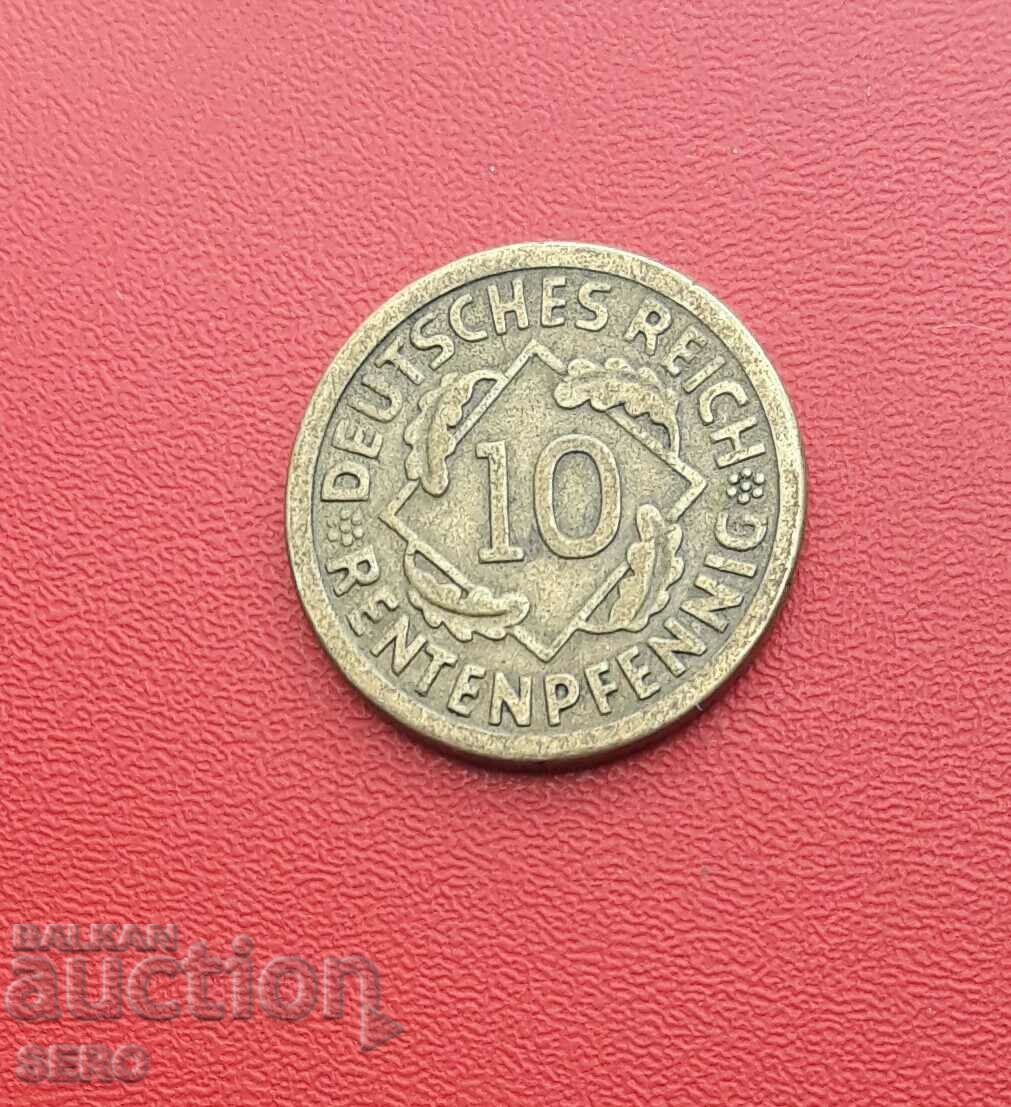 Germany-10 Pfennig 1924 A-Berlin