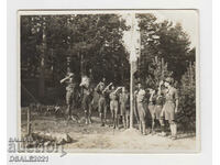Kingdom of Bulgaria camp SCOUT uniforms photo 20s. 10.2x8cm