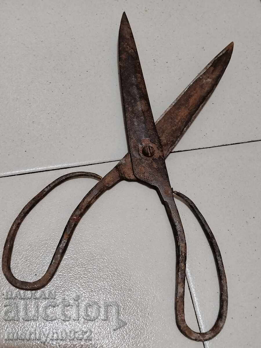 Renaissance forged scissors, wrought iron - 6 Renaissance forged scissors, wrought iron - 6