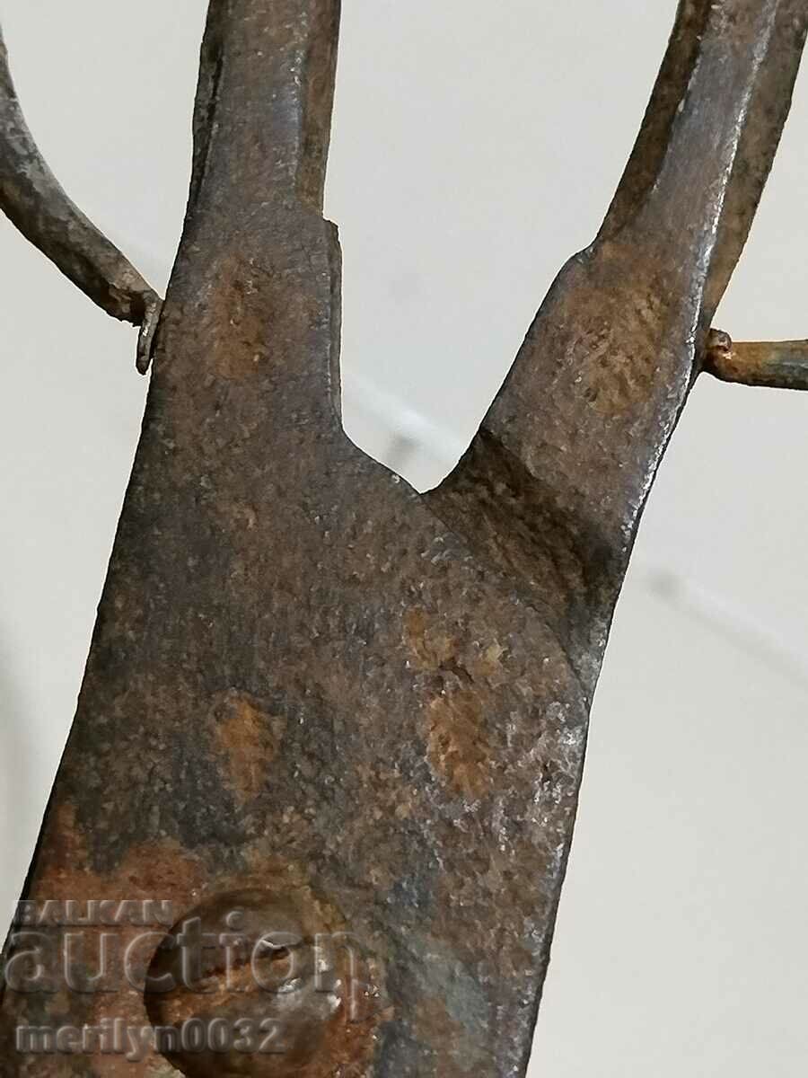 Renaissance forged scissors, wrought iron - 7 Renaissance forged scissors, wrought iron - 7