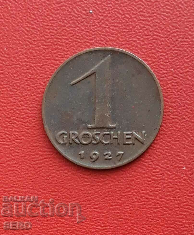Австрия-1 грош 1927