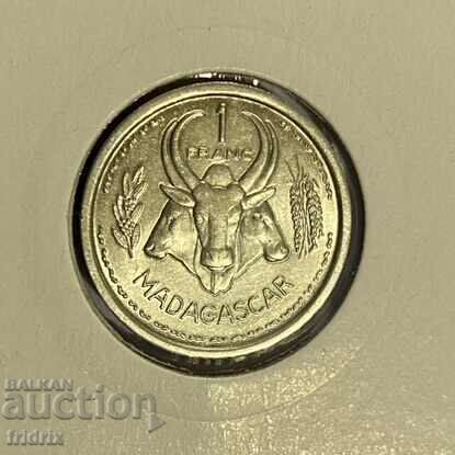 Мадагаскар 1 франк / Madagascar 1 franc 1948