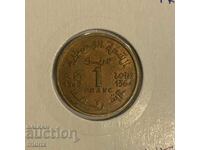 Morocco 1 franc / Morocco 1 franc 1945