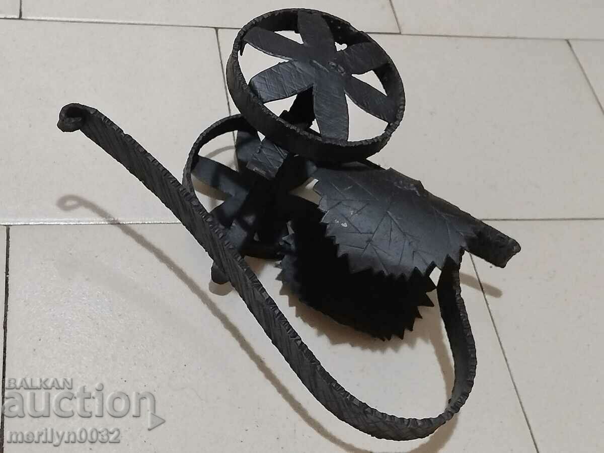 Wrought iron fantasy metal wine rack - 6 Wrought iron fantasy metal wine rack - 6